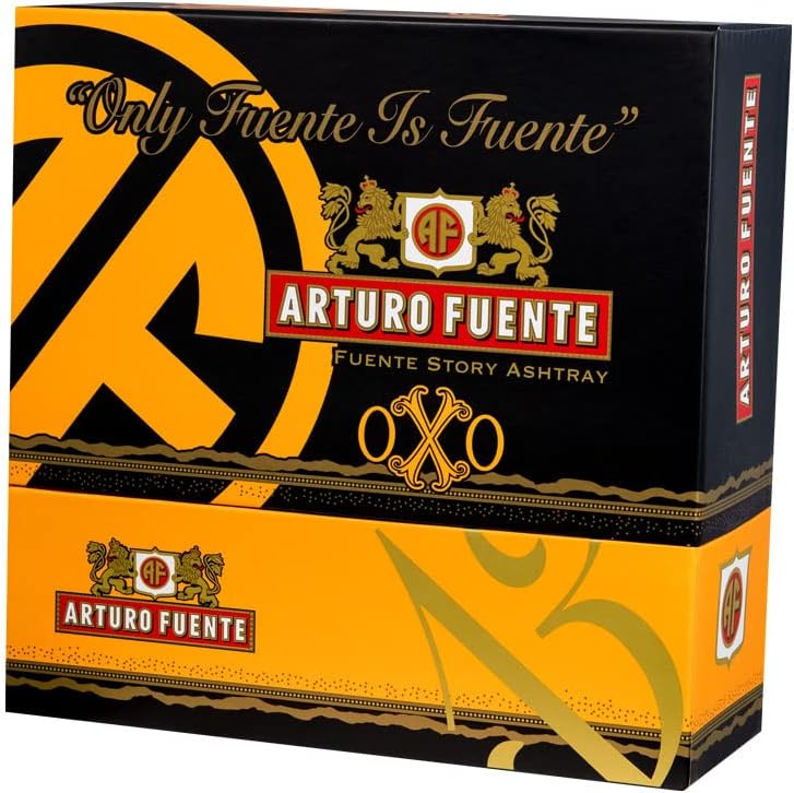 Limited Edition Large 8.75" Arturo Fuente Porcelain Cigar Ashtray Yellow
