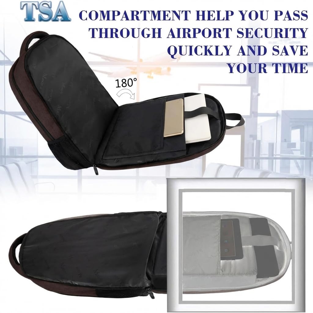 MATEIN 18 Inch Laptop Backpack, Extra Large TSA Friendly Laptop Travel Bag