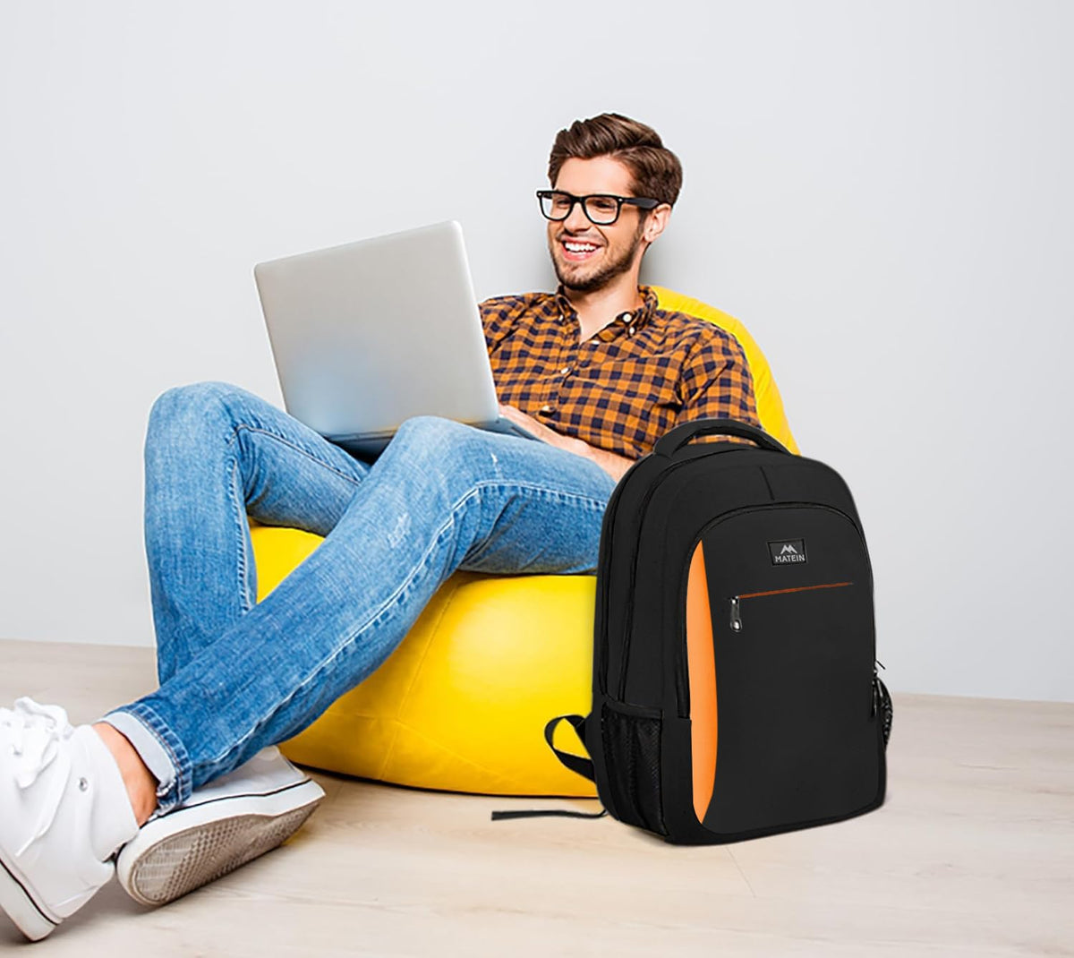MATEIN 18 Inch Laptop Backpack, Extra Large TSA Friendly Laptop Travel Bag