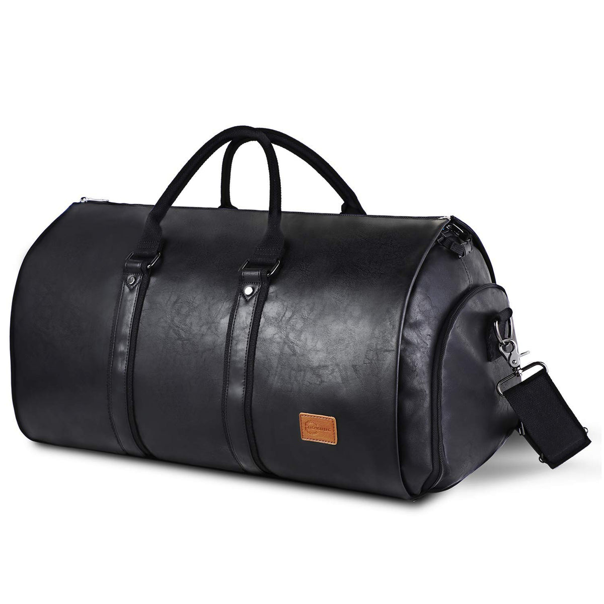 seyfocnia Convertible Travel Garment Bag,Carry on Garment Duffel Bag for Men Women - 2 in 1 Hanging Suitcase Suit Business Travel Bag