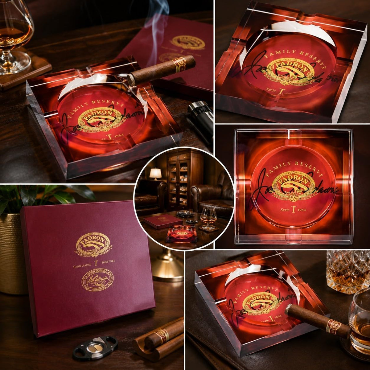 Padron Family Reserve Crystal Ashtray
