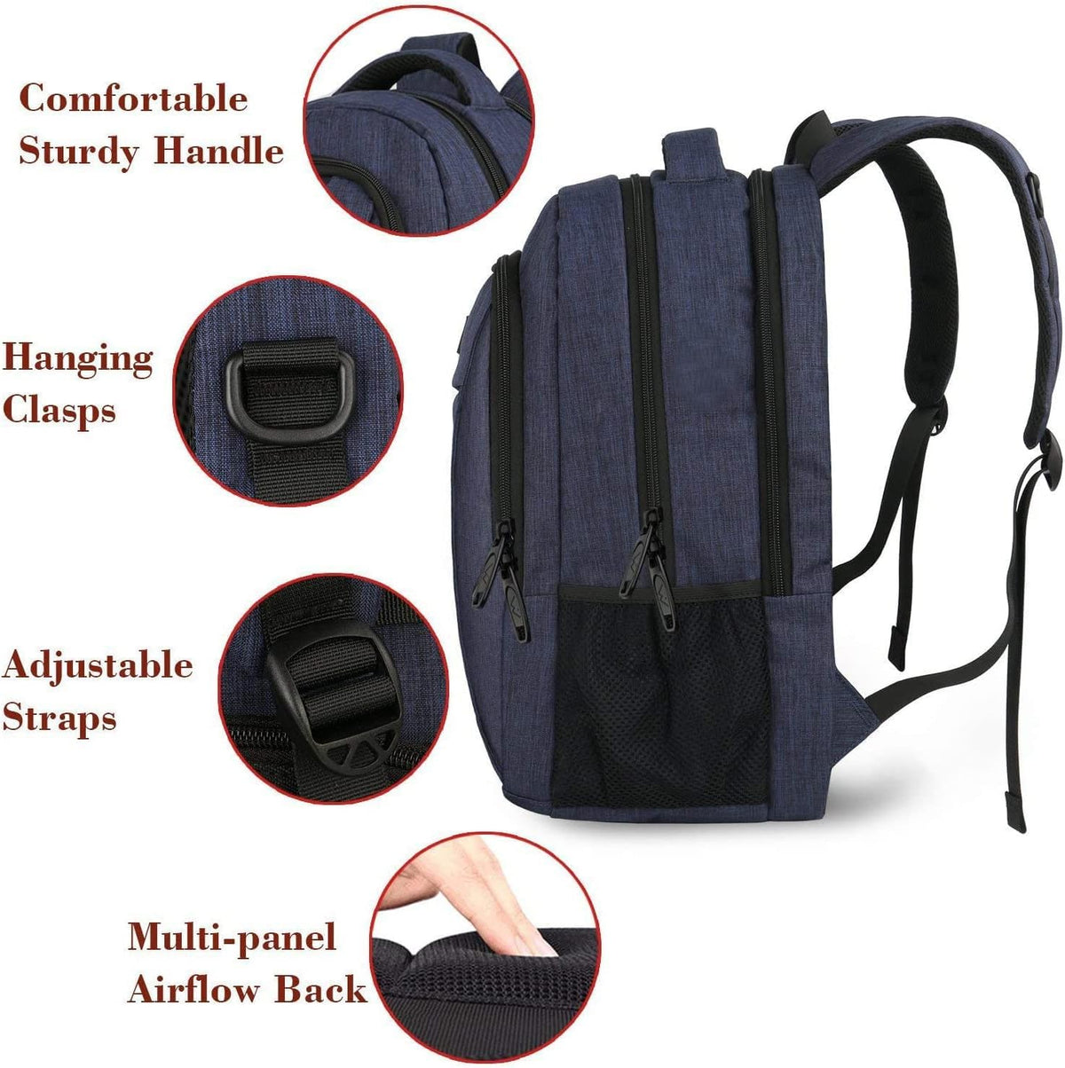 MATEIN 18 Inch Laptop Backpack, Extra Large TSA Friendly Laptop Travel Bag