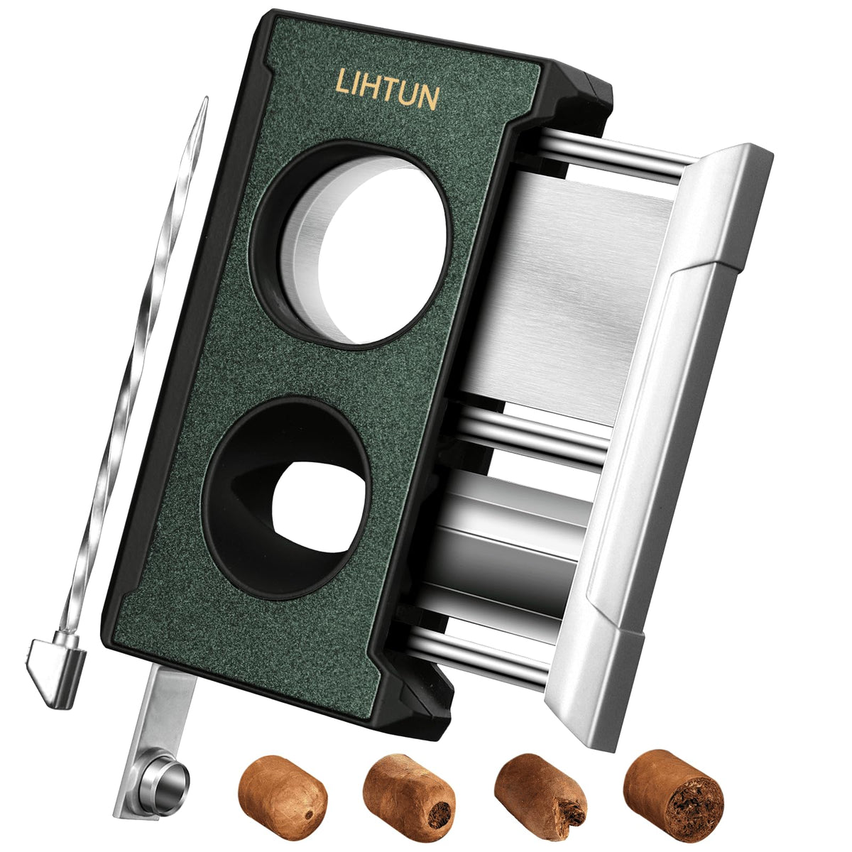 LIHTUN 4-in-1 Cigar Cutter
