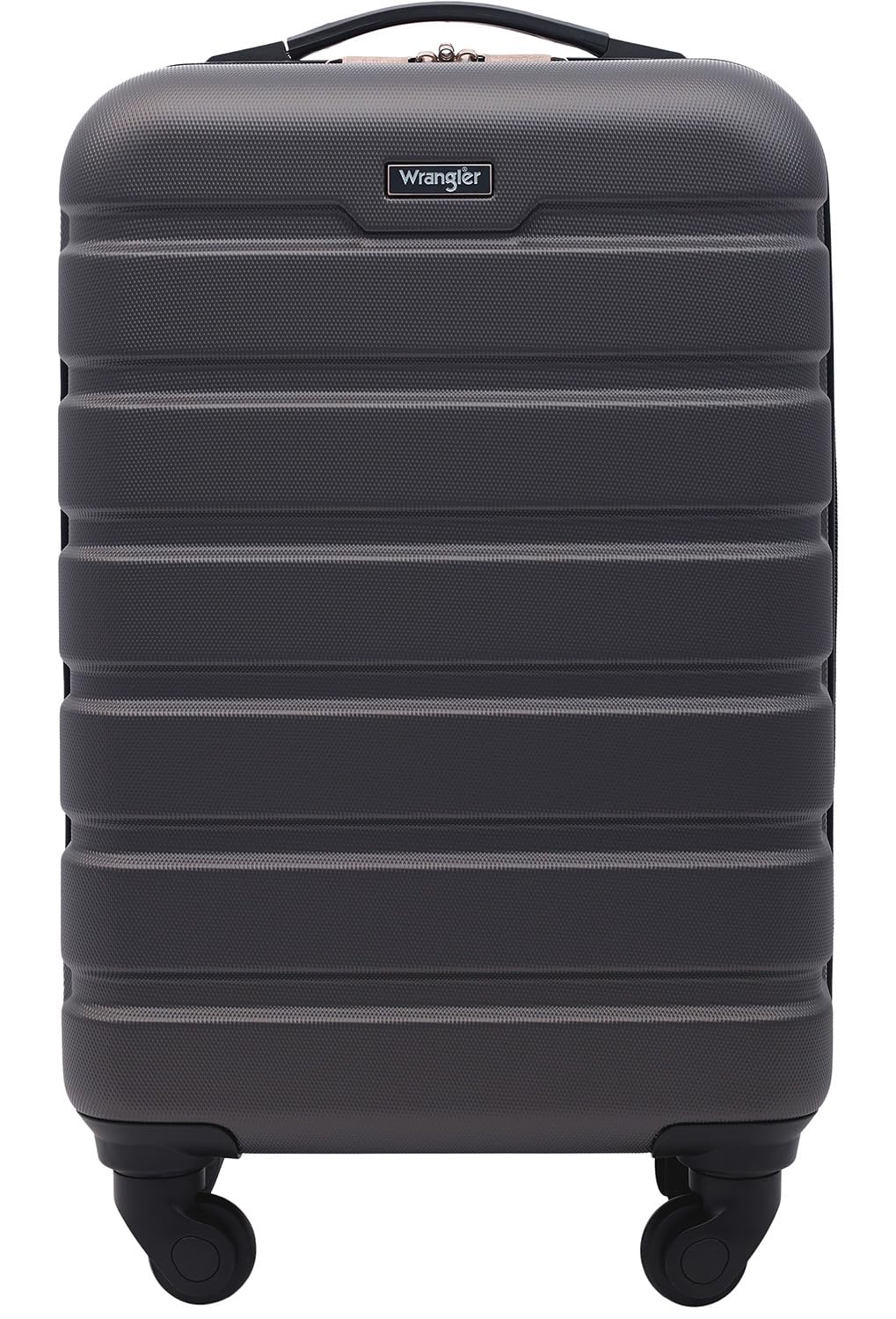 Wrangler 22" Hardside Spinner Carry-On Luggage, Olive