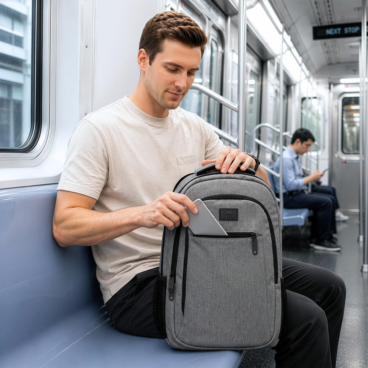 MATEIN 18 Inch Laptop Backpack, Extra Large TSA Friendly Laptop Travel Bag