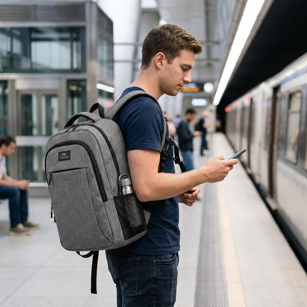 MATEIN 18 Inch Laptop Backpack, Extra Large TSA Friendly Laptop Travel Bag