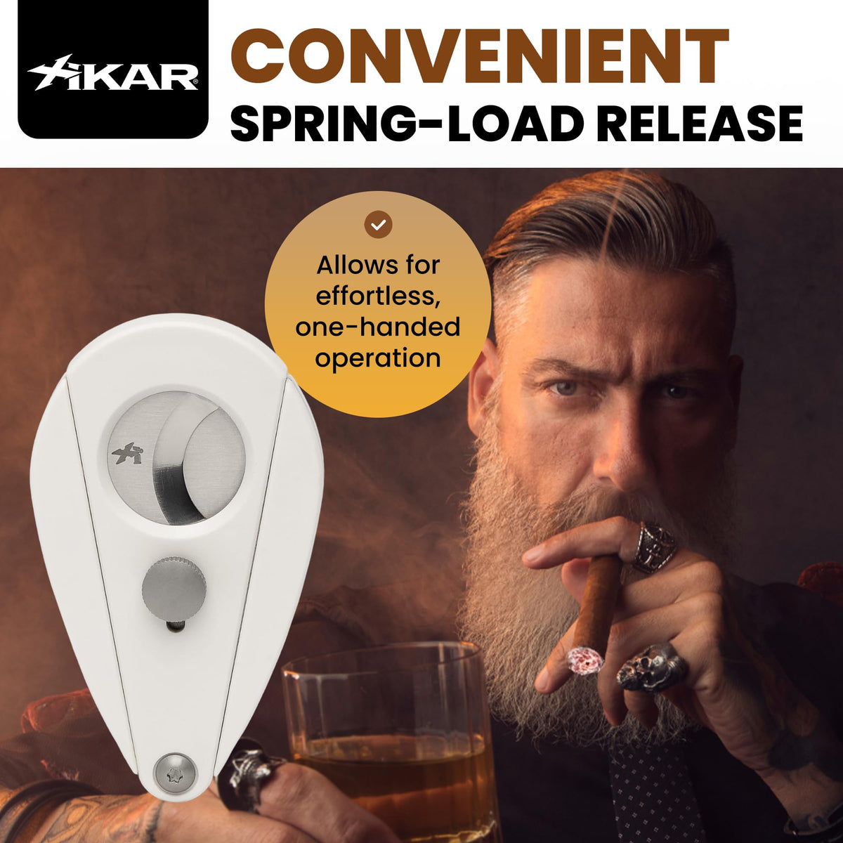 Xikar Xi2 USA Edition Cigar Cutter