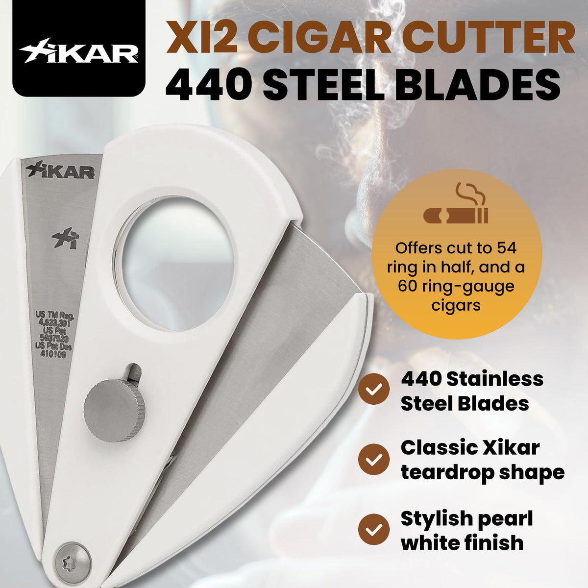Xikar Xi2 USA Edition Cigar Cutter