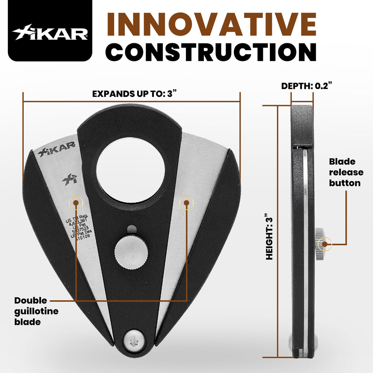 Xikar Xi2 USA Edition Cigar Cutter