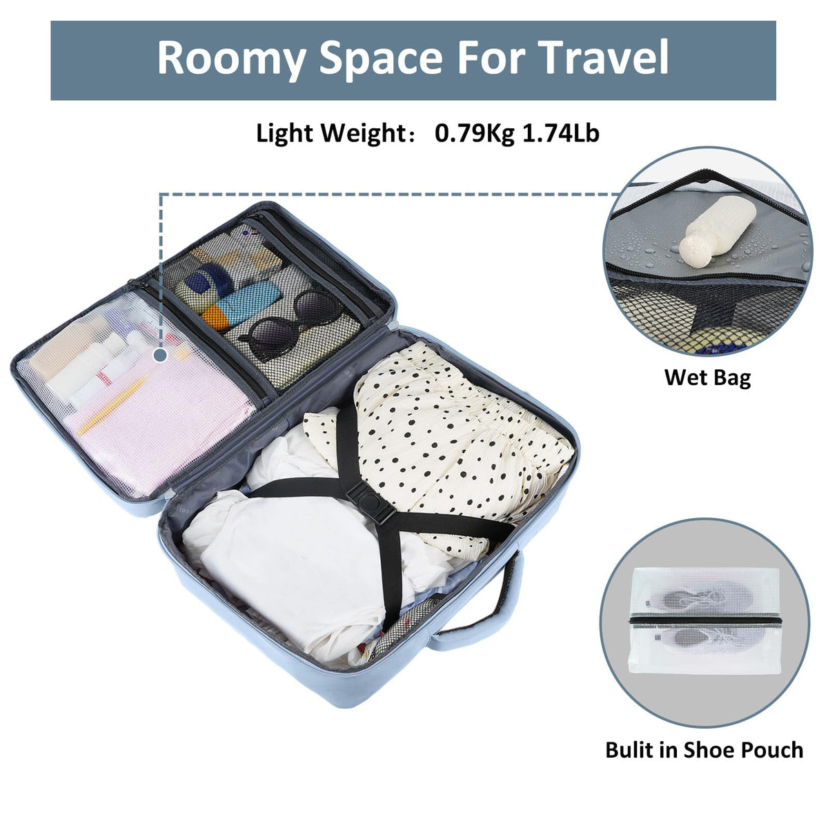 Taygeer Travel Laptop Backpack for Men, Airplane Approved Travel Backpack