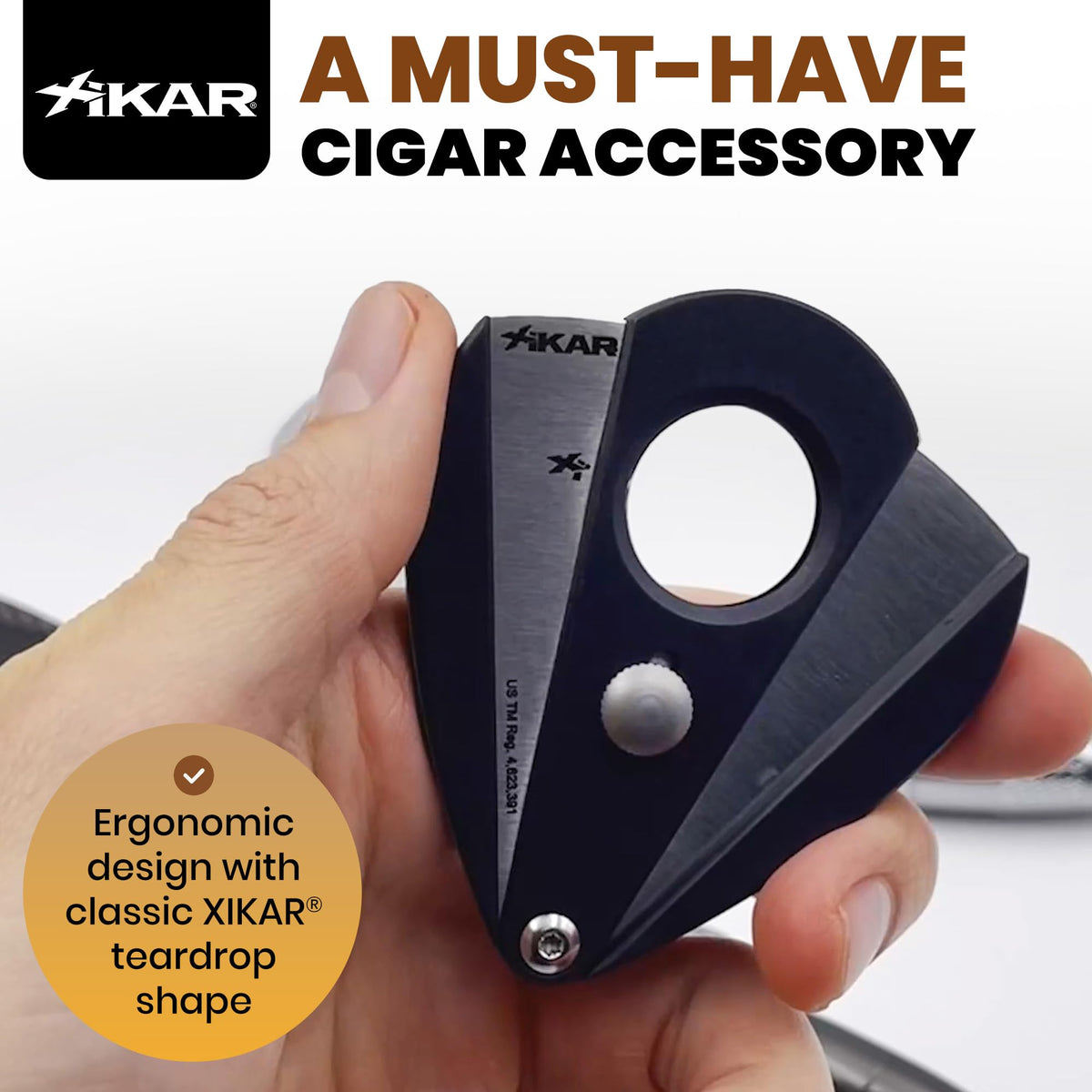 Xikar Xi2 USA Edition Cigar Cutter