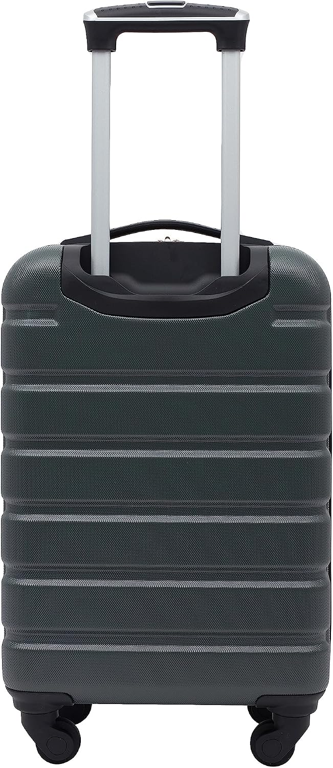 Wrangler 22" Hardside Spinner Carry-On Luggage, Olive