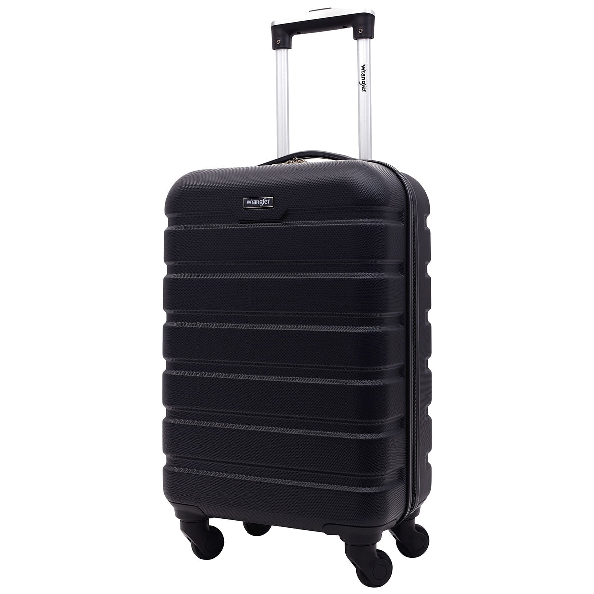 Wrangler 22" Hardside Spinner Carry-On Luggage, Olive