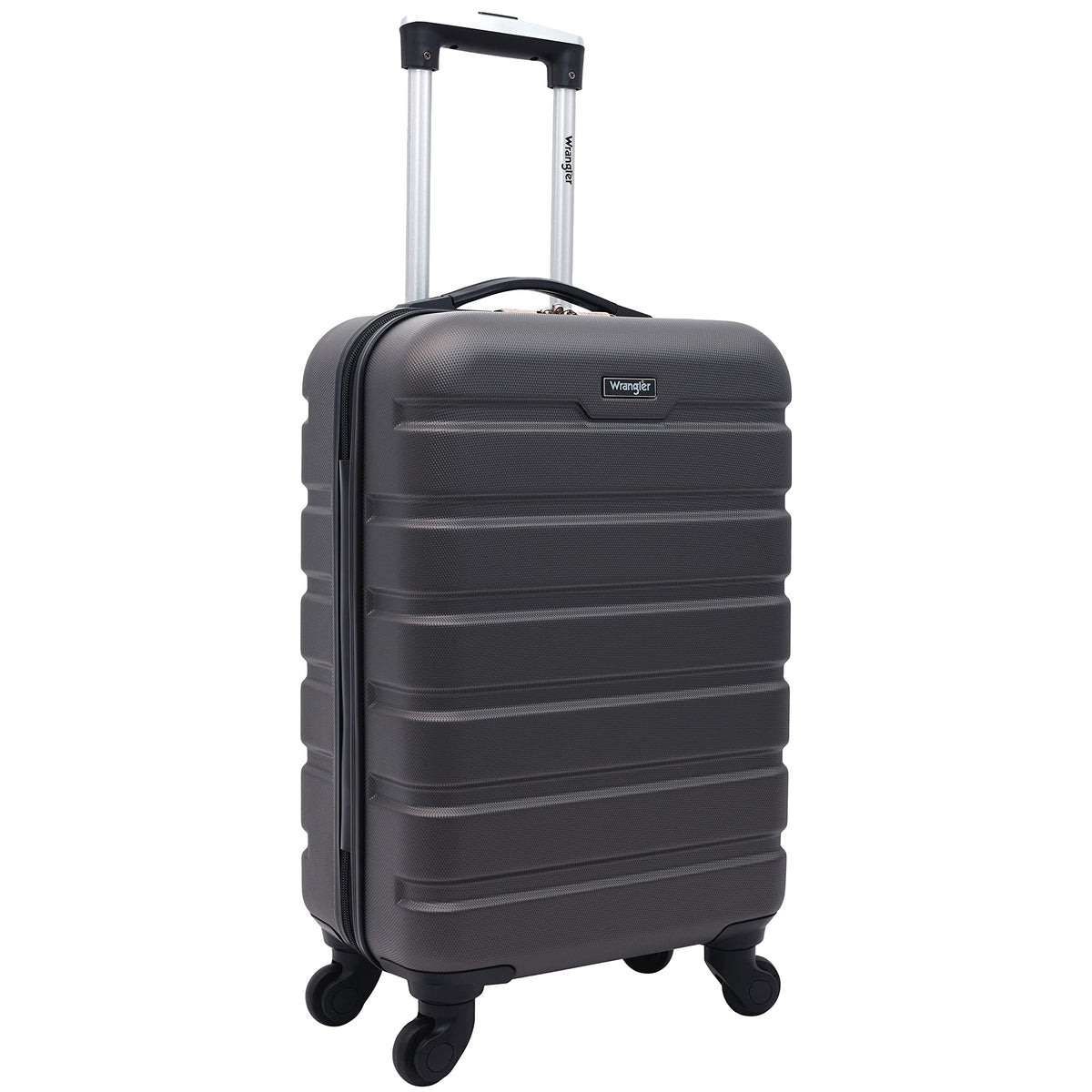 Wrangler 22" Hardside Spinner Carry-On Luggage, Olive