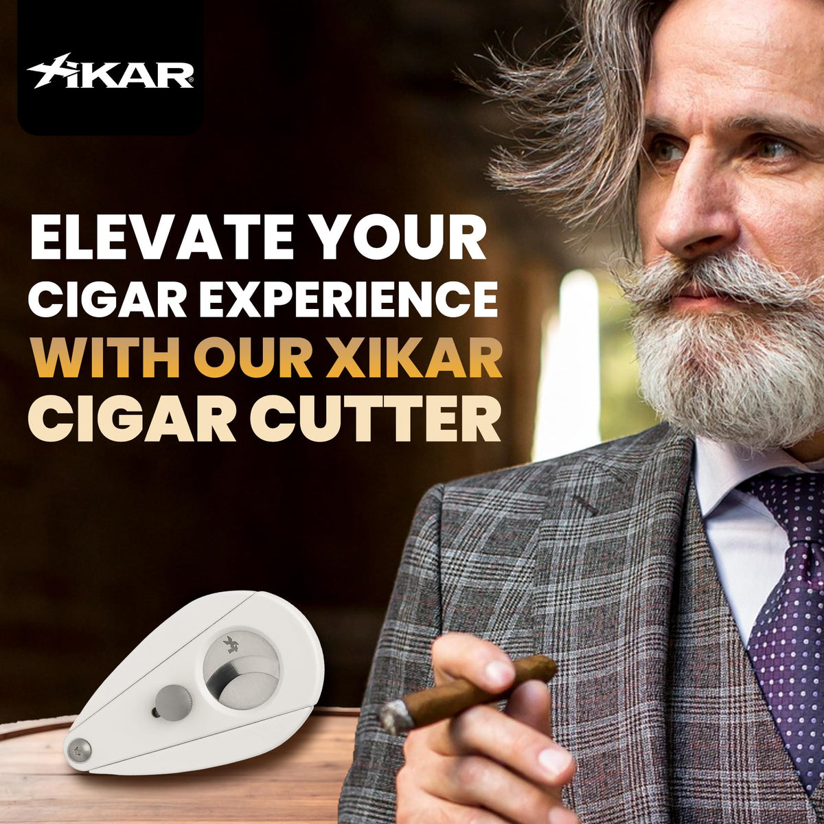 Xikar Xi2 USA Edition Cigar Cutter