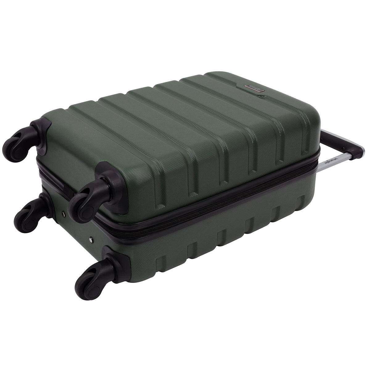 Wrangler 22" Hardside Spinner Carry-On Luggage, Olive