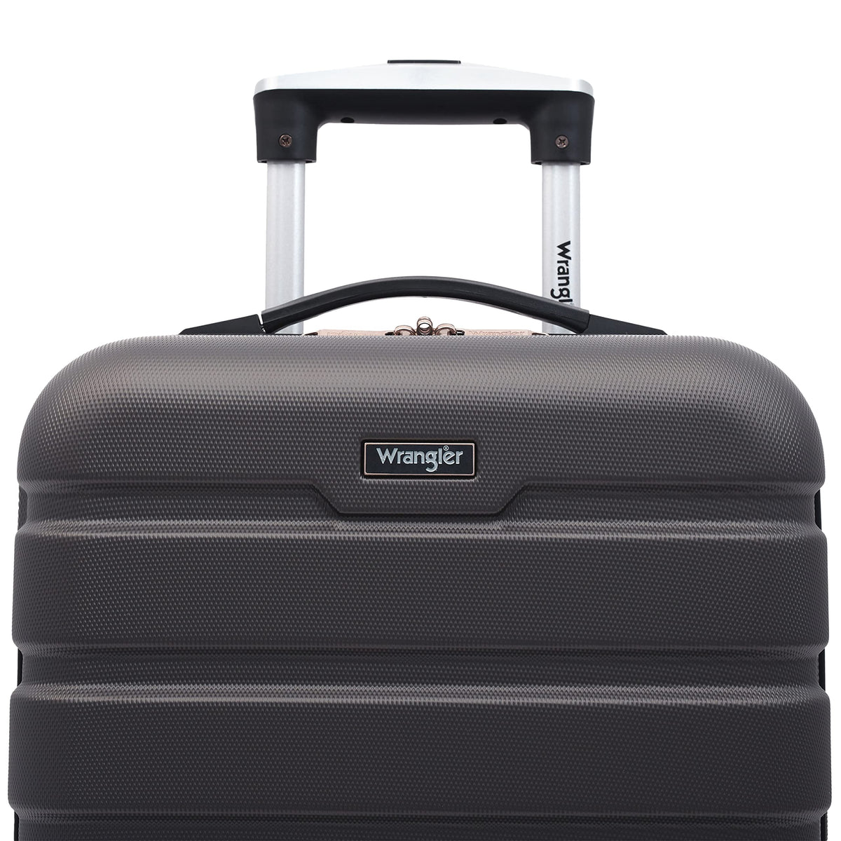 Wrangler 22" Hardside Spinner Carry-On Luggage, Olive