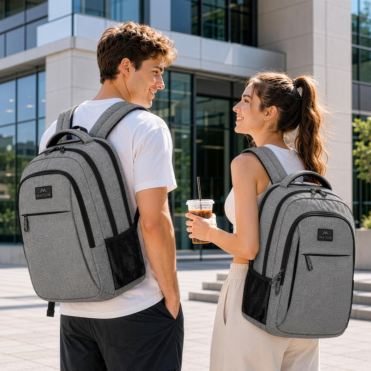 MATEIN 18 Inch Laptop Backpack, Extra Large TSA Friendly Laptop Travel Bag