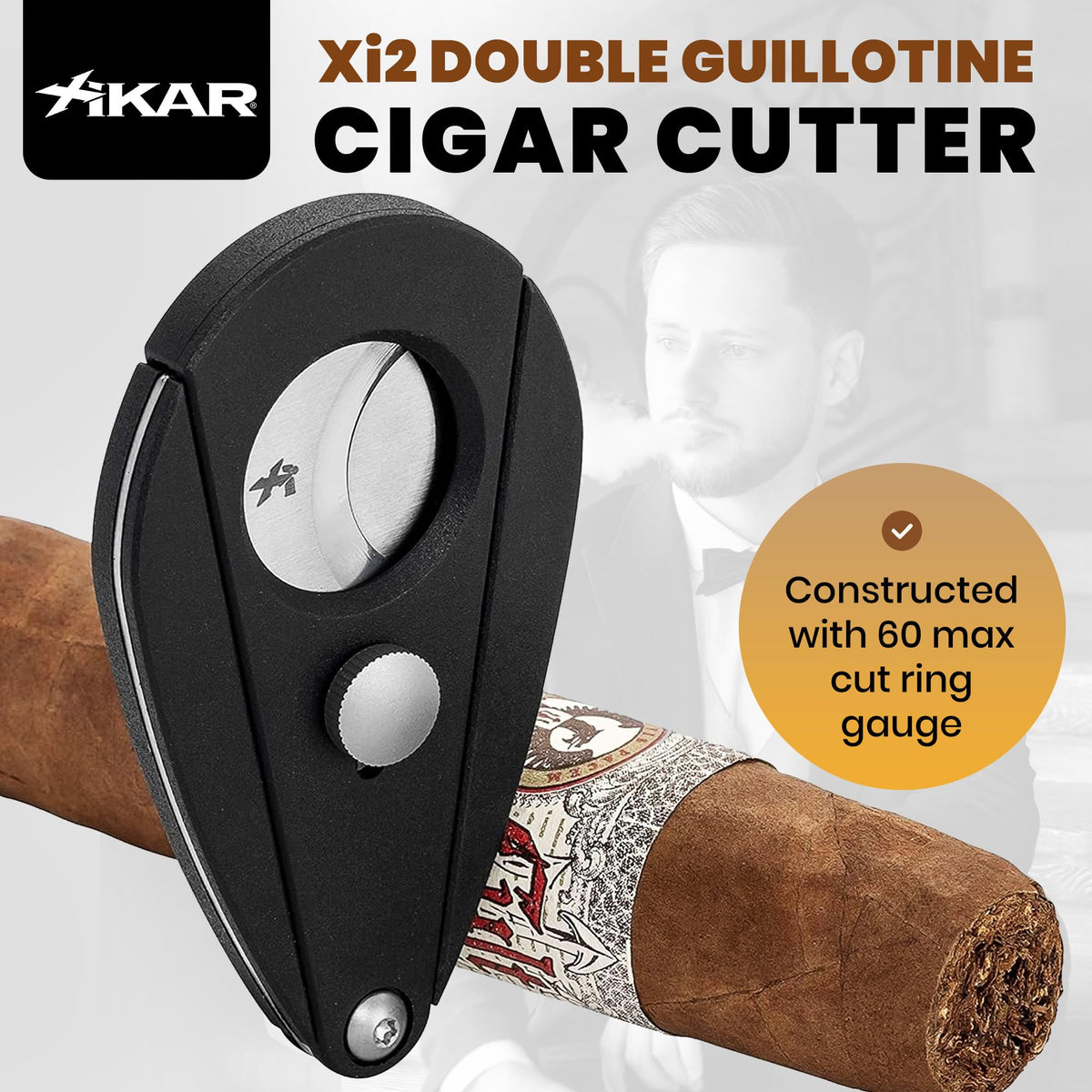 Xikar Xi2 USA Edition Cigar Cutter