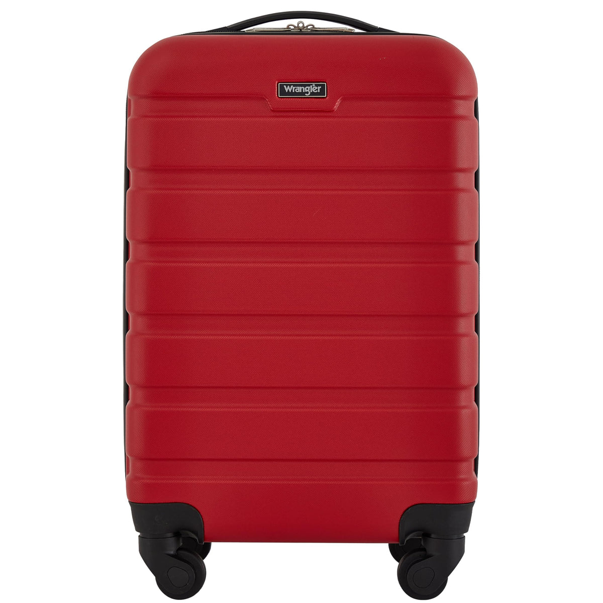 Wrangler 22" Hardside Spinner Carry-On Luggage, Olive