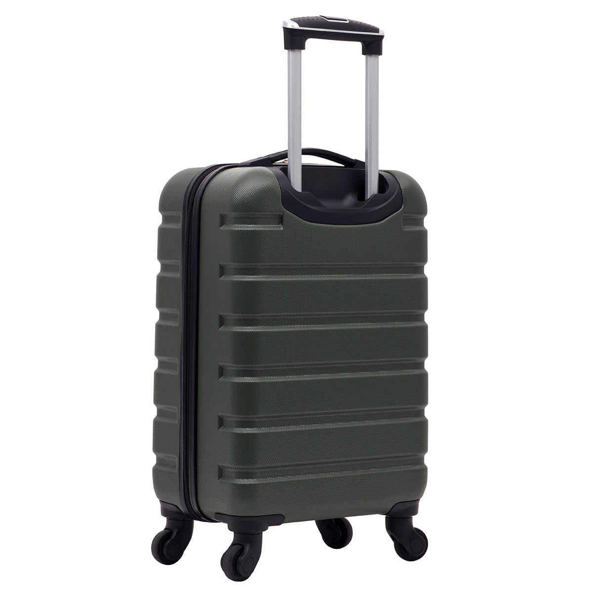 Wrangler 22" Hardside Spinner Carry-On Luggage, Olive