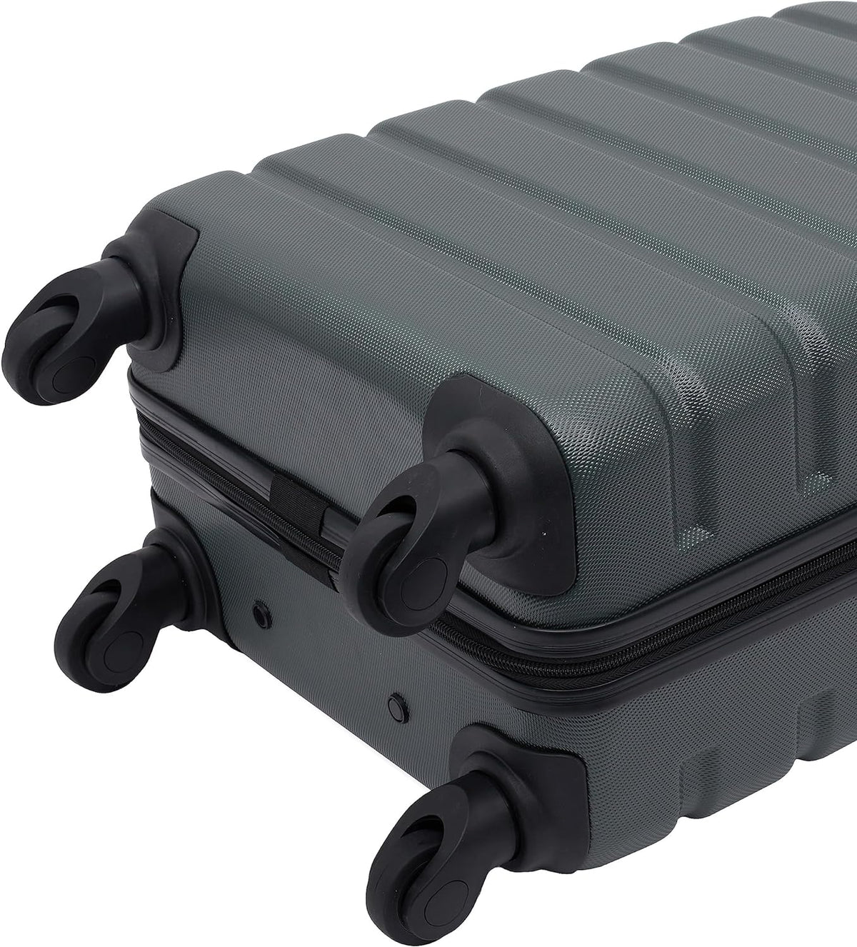 Wrangler 22" Hardside Spinner Carry-On Luggage, Olive