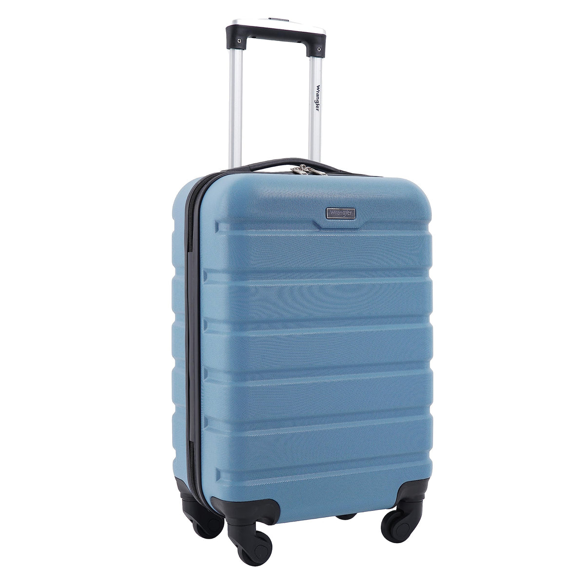Wrangler 22" Hardside Spinner Carry-On Luggage, Olive